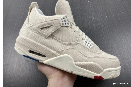 (W) Jordan DQ4909-100 DQ4909-100 Canvas 4 Retro Blank 0509